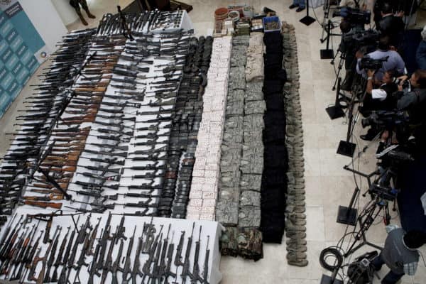 Mexican Weapons Cache