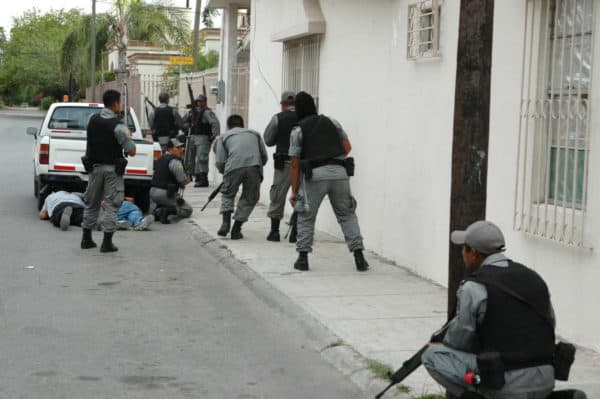 anti-Gang Operation in Mexico