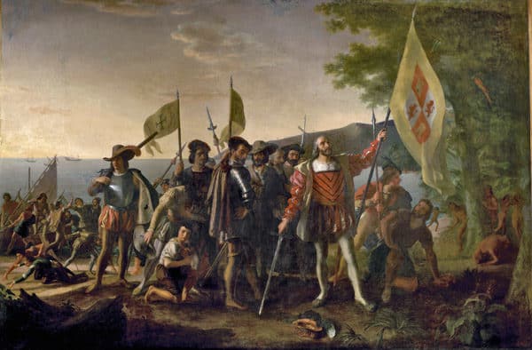 "Landing of Columbus" by John Vanderlyn