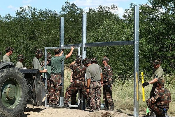 Hungary Border Fence