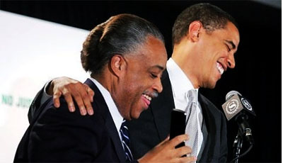 Sharpton and Obama