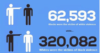 Black on White Violence by the Numbers