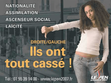 2007 French Political Poster