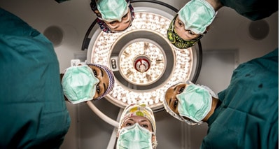 Belvoir Hospital female surgeons display pride and diversity.