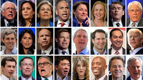 Democratic 2020 Candidates