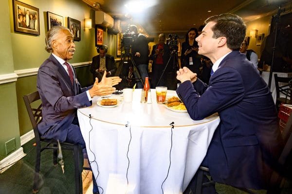 Mayor Pete Buttigieg and Rev. Al Sharpton