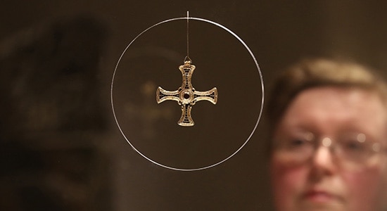 The Treasures of St Cuthbert exhibition