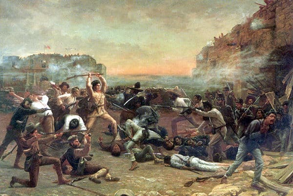 "The Fall of the Alamo" (ca 1903) by Robert Jenkins Onderdonk.