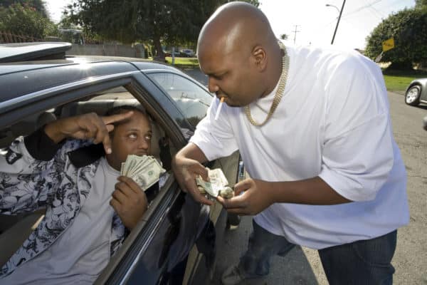 Blacks Making a Drug Deal