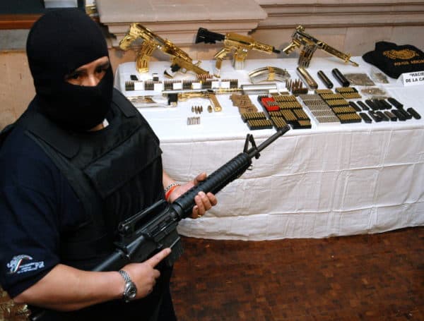Mexican Gangster Gold Guns