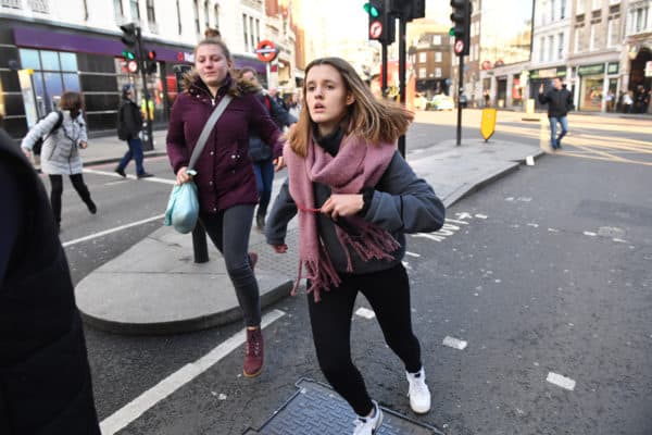 Citizens Flee London Bridge Attack 2019