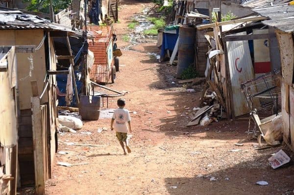 Favela in Goiânia, Brasilia, Brazil