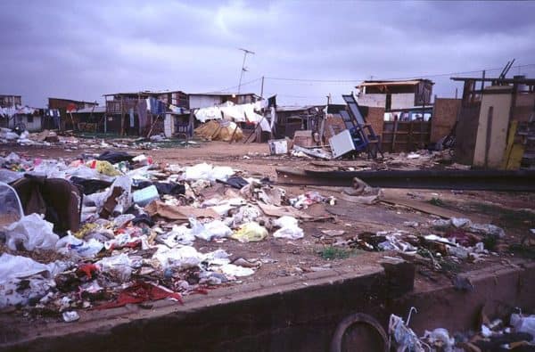 Favela in São Paulo, Brazil