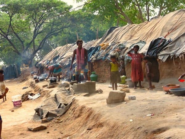 Hyderabad slum