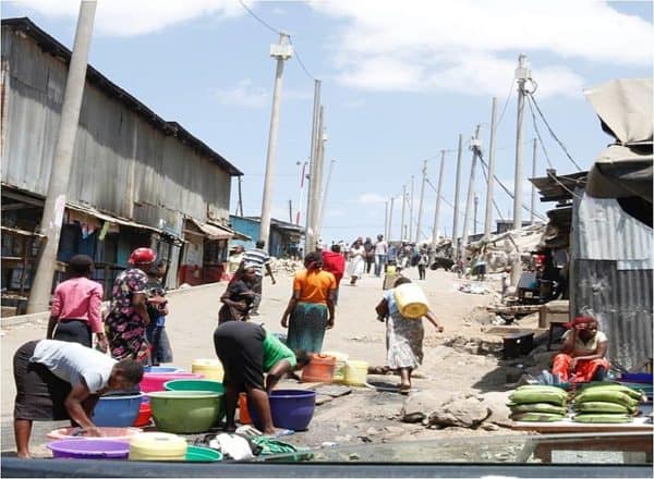 Kenya's Mathare slum in the country's capital, Nairobi