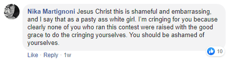 Facebook Comment on Martin Luther King Day Essay Contest in Montana