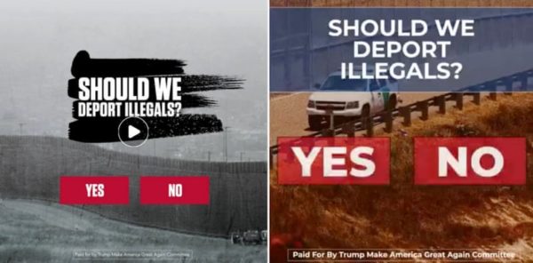 Trump Campaign Ads on Immigration