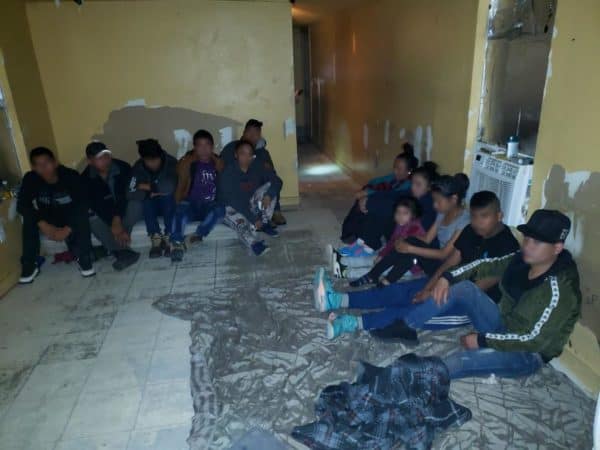 Twelve Illegal Immigrants Busted