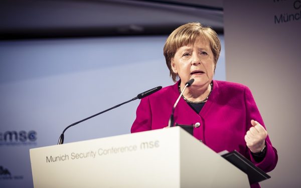 Angela Merkel in 2019