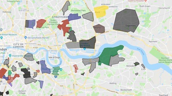 Gangs of London Map