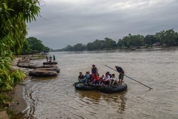 the border between Guatemala and Mexico