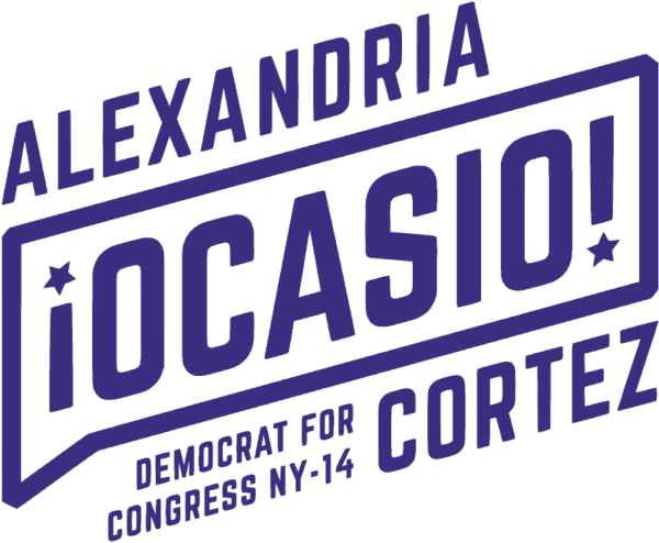 AOC for Congress 2018 logo