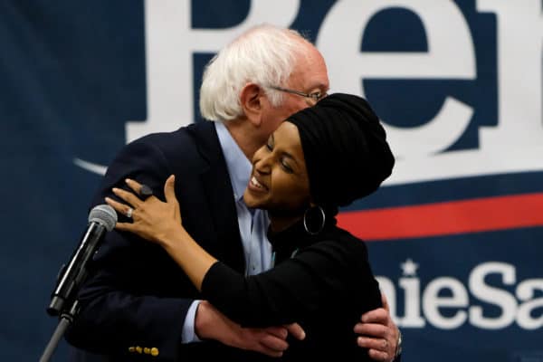 Bernie Sanders and Ilhan Omar