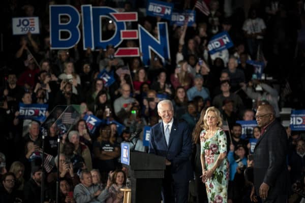 Joe Biden and Jim Clyburn in South Carolina