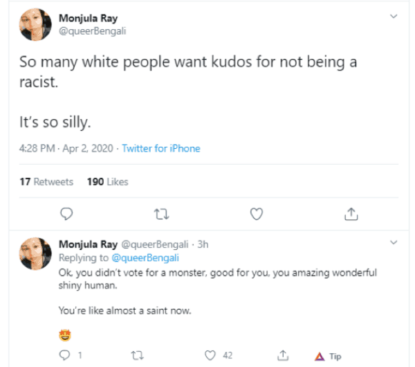 kudoswhitepeopletweet