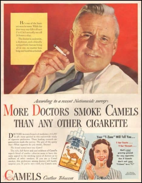 Doctors Smoke Camels