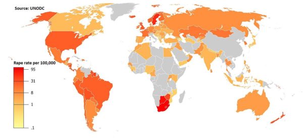 Global Rape Map