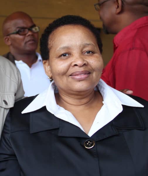 Minister of Agriculture and Land Affairs Lulu Xingwana