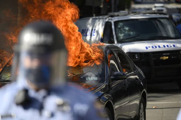 Cops and Fire in Philly