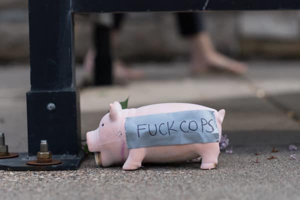 Fuck Cops on Pig Minneapolis