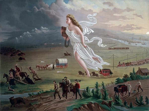 American Progress (1872) by John Gast 