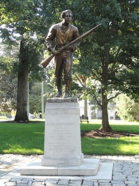 Henry Lawson Wyatt statue in North Carolina