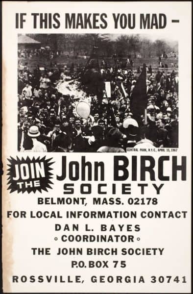 John Birch Society Poster