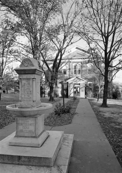 Stand Watie and Confederate Soldier Fountain