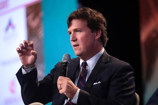 Tucker Carlson (Credit Image: Gage Skidmore via Wikimedia)