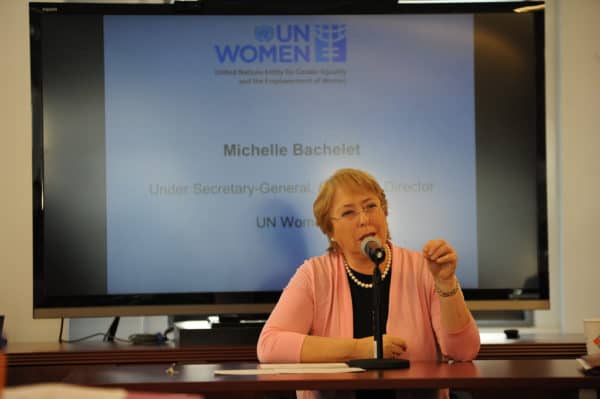 UN Women Michelle Bachelet