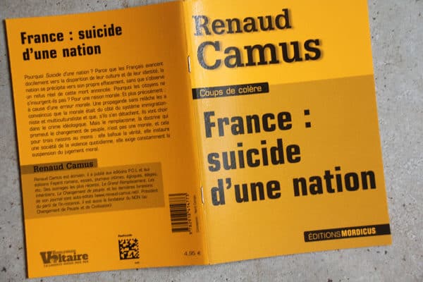 France - suicide d’une nation by Renaud Camus