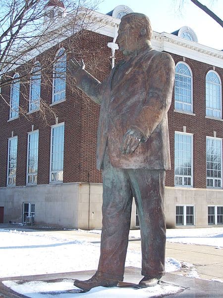 Statue of Orville L. Hubbard