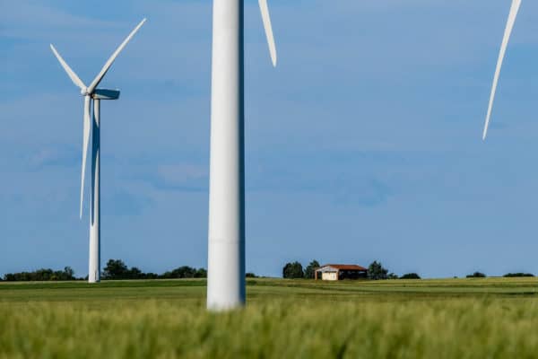 Wind Farms In Lauragais - France