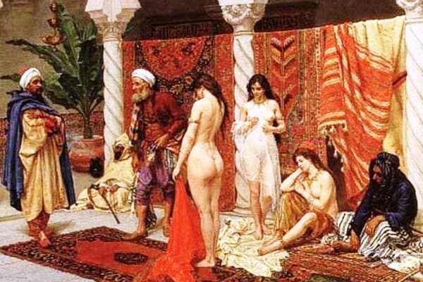 A New Arrival, του Giulio Rosati (1858–1917).