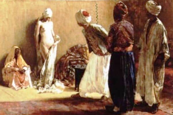 Examining Slaves, by Ettore Cercone, 1890.