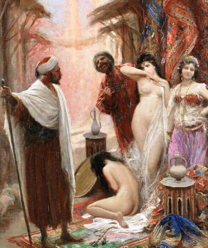 Slave Trade Negotiations, του Fabio Fabbi (1861–1946).