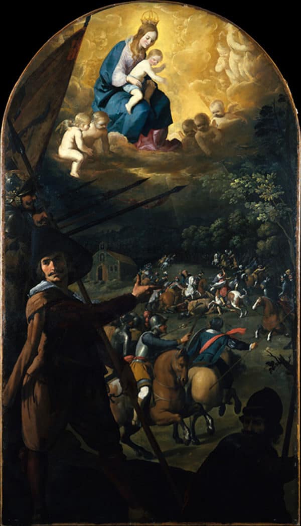 The Battle between Christians and Moors at El Sotillo