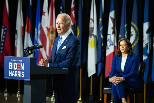 Joe Biden and Kamala Harris