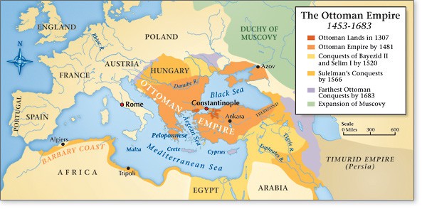Ottoman Empire Map