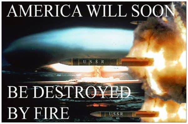 AMERICA WILL SOON BE DESTROYED BY FIRE